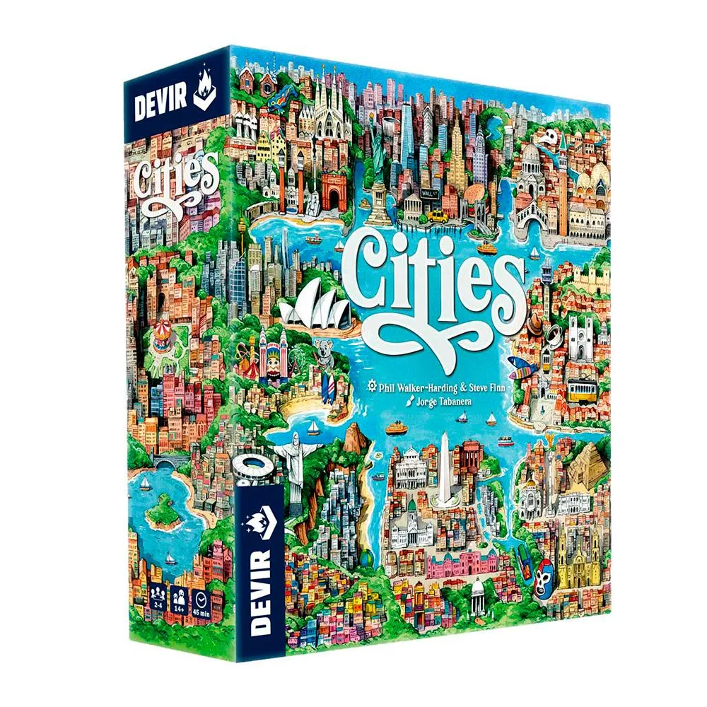 CITIES JUEGO DE MESA DEVIR