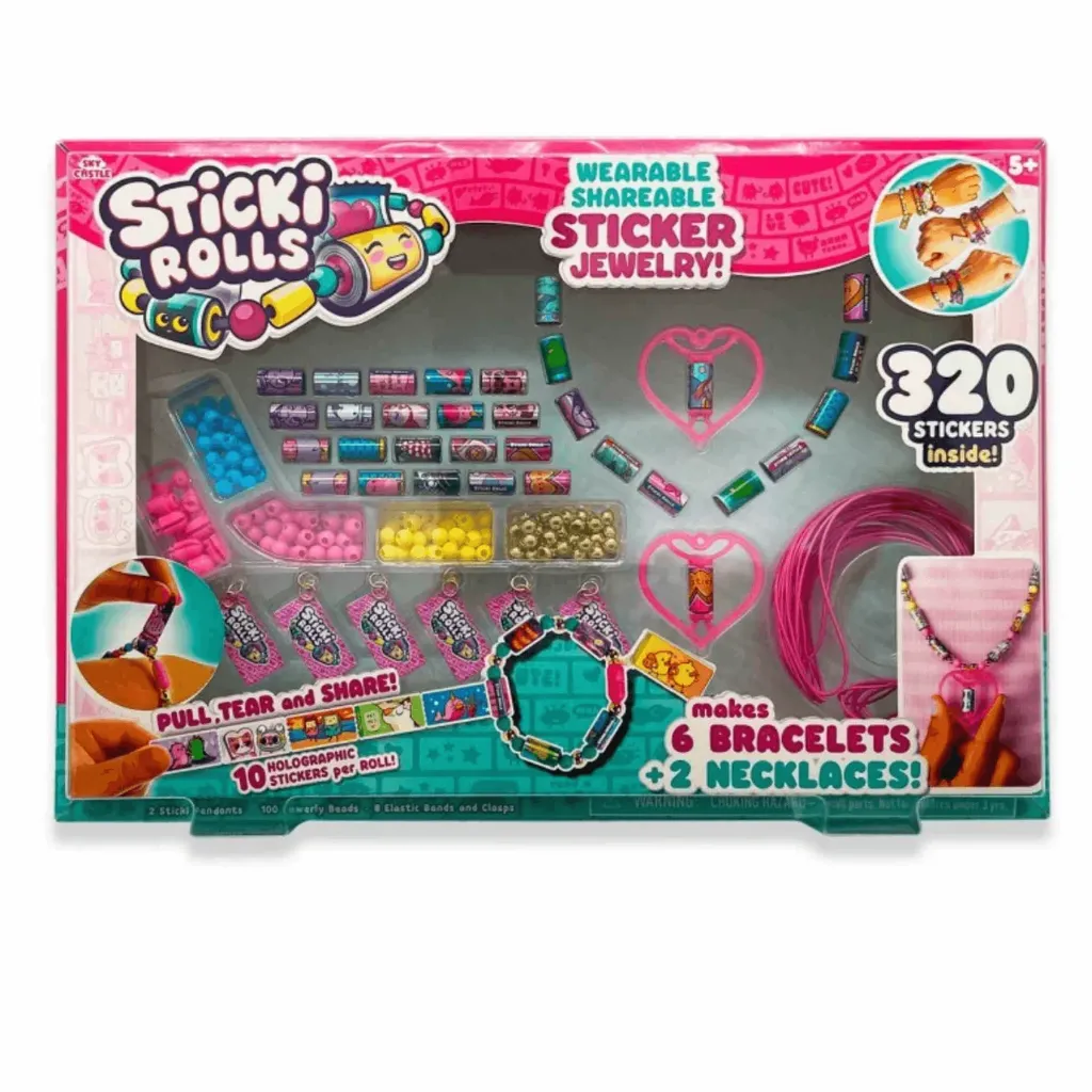 Sticki Rolls Super Set - El set de pulseras con stickers intercambiables