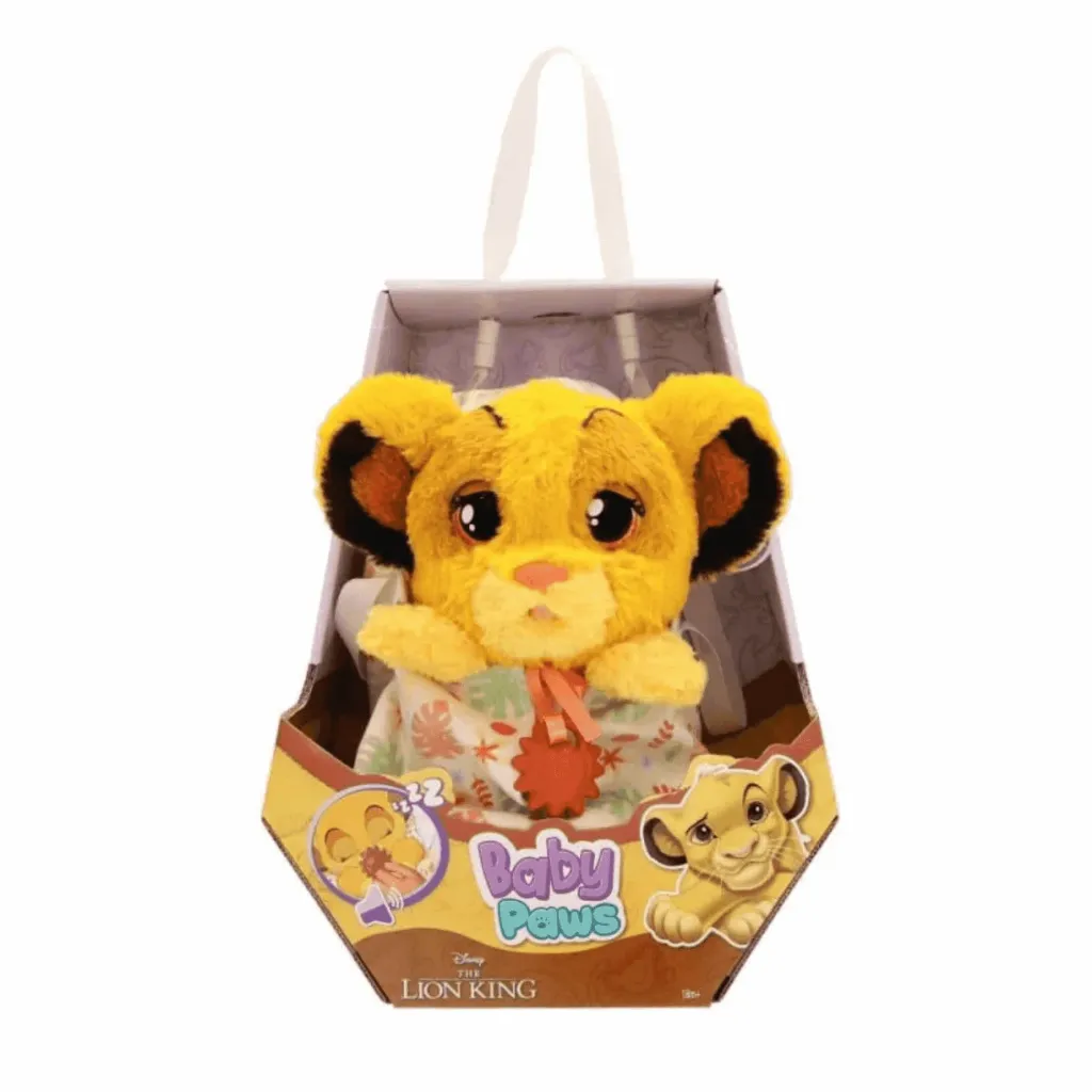 Peluche Interactivo Simba Baby Paws
