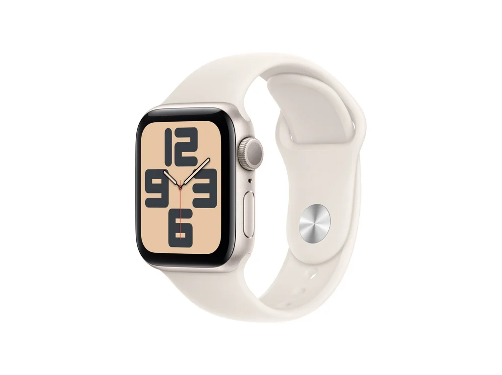 Apple Watch SE GPS 40mm Caja de Aluminio Starlight con Starlight Sport