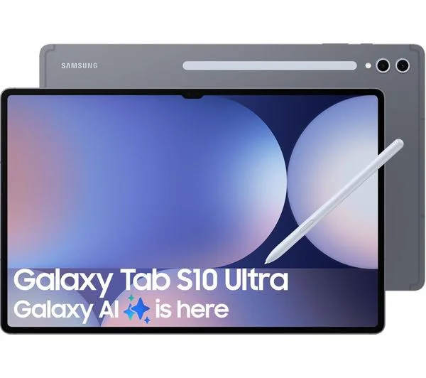 Samsung Galaxy Tab S10 Ultra 14.6" AMOLED 2X Tablet 12GB RAM 256GB Almacenamiento Gris
