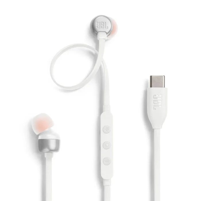 Auriculares JBL Tune 310C USB-C in Ear Blanco - LT310C