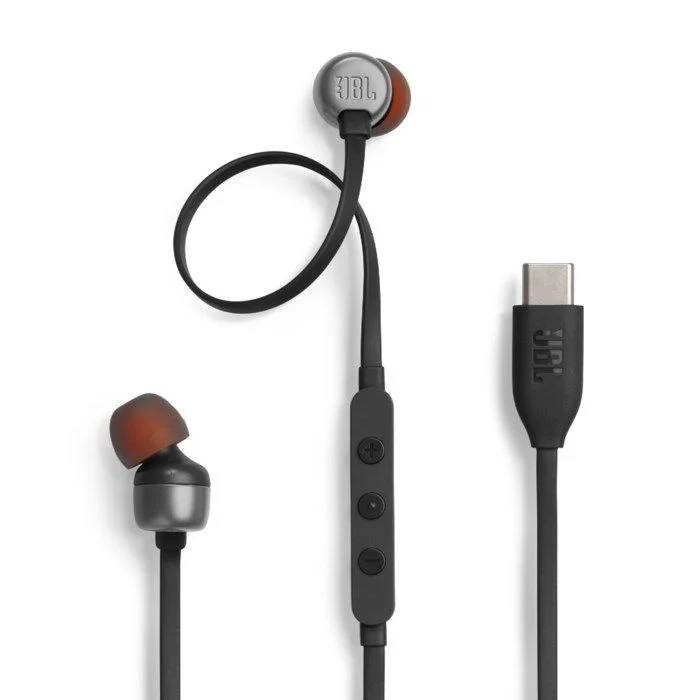 Auriculares JBL Harman Tune 310C Black con USB C - JBLT310CBLK
