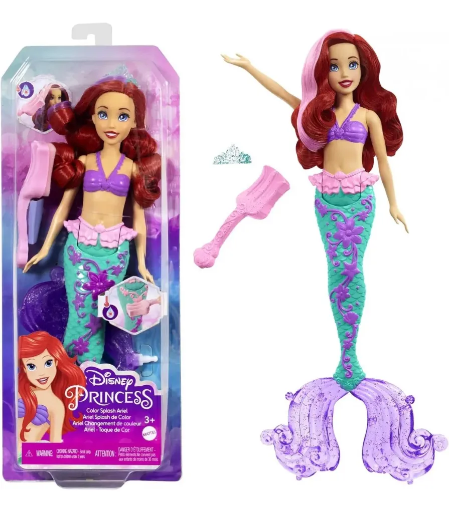 ARIEL CAMBIA COLOR DISNEY