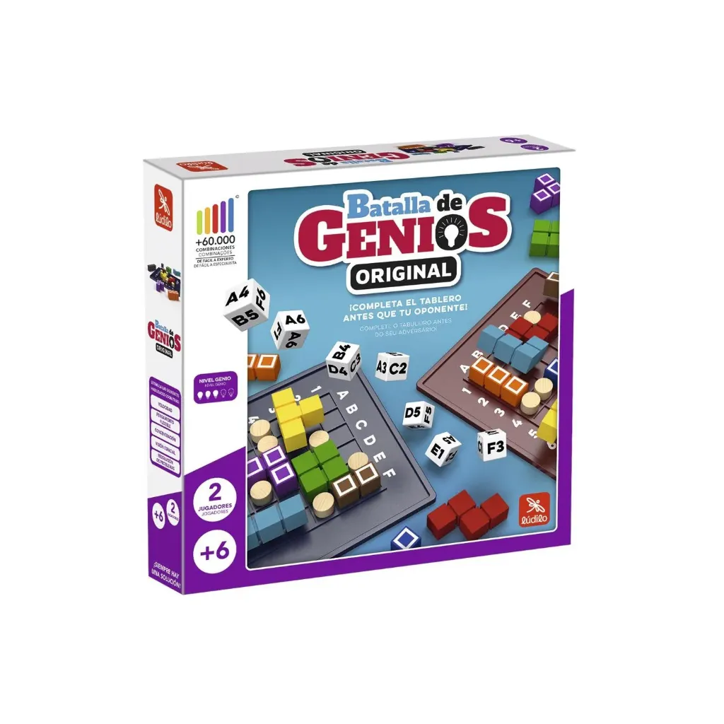 JUEGO MESA BATALLA DE GENIOS