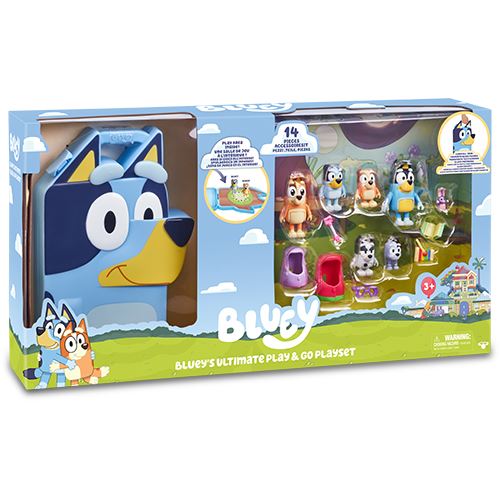 FIGURAS BLUEY+CAJA COLECCIÓN