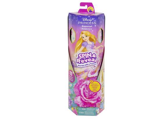 DISNEY PRINCESS SPIN AND REVEAL TAPUNZEL DOLL 