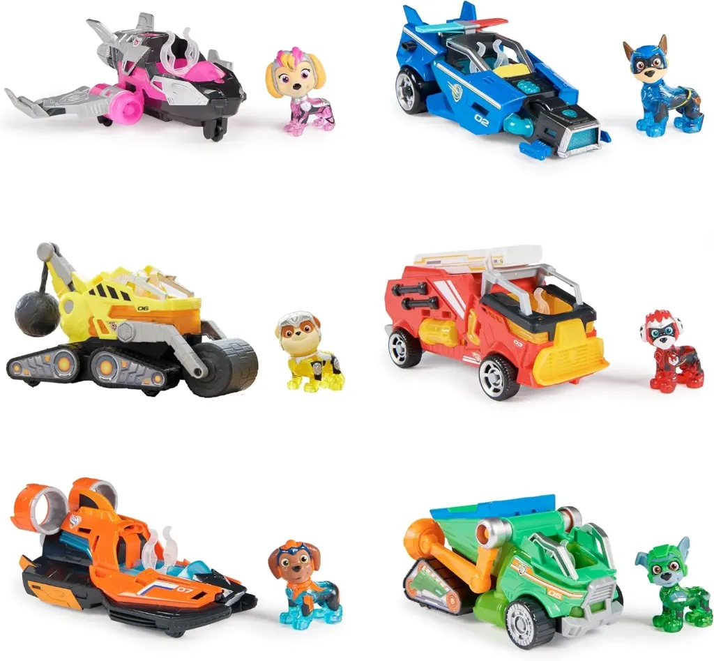 Paw Patrol vehiculo de la pelicula Mighty Mod - Modelo Surtido
