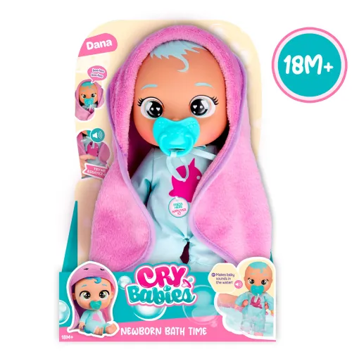 MUÑECO NEWBORN BATH TIME DANA