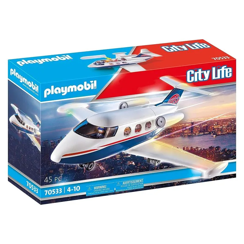 PLAYMOBIL JET AVION PRIVADO CITY 70533