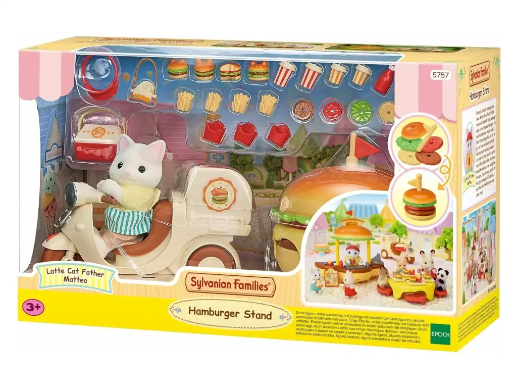 Sylvanian Families Puesto De Hamburguesas de Epoch