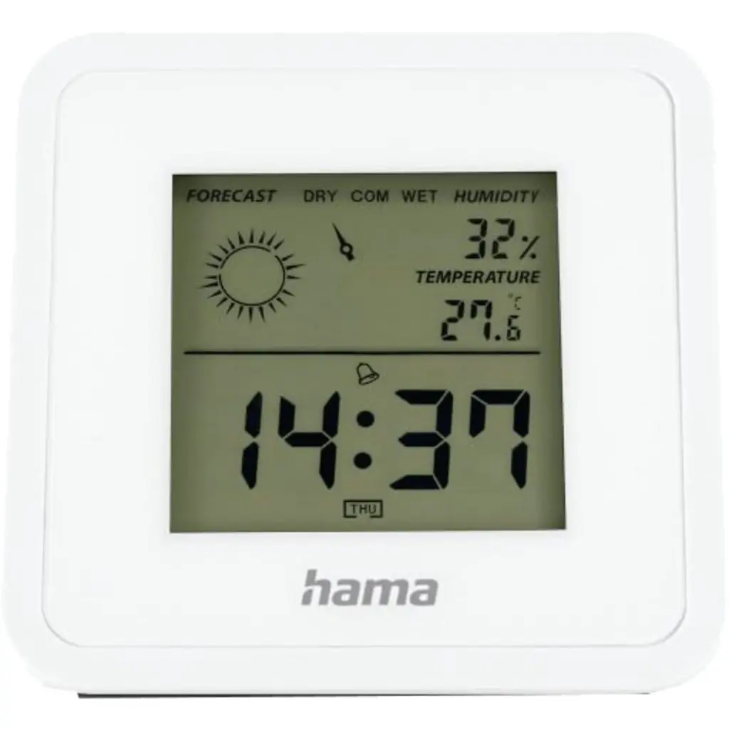 ESTACION METEREOLOGICA HOME TERMOMETRO/HIGROMETRO BORNEO HAMA