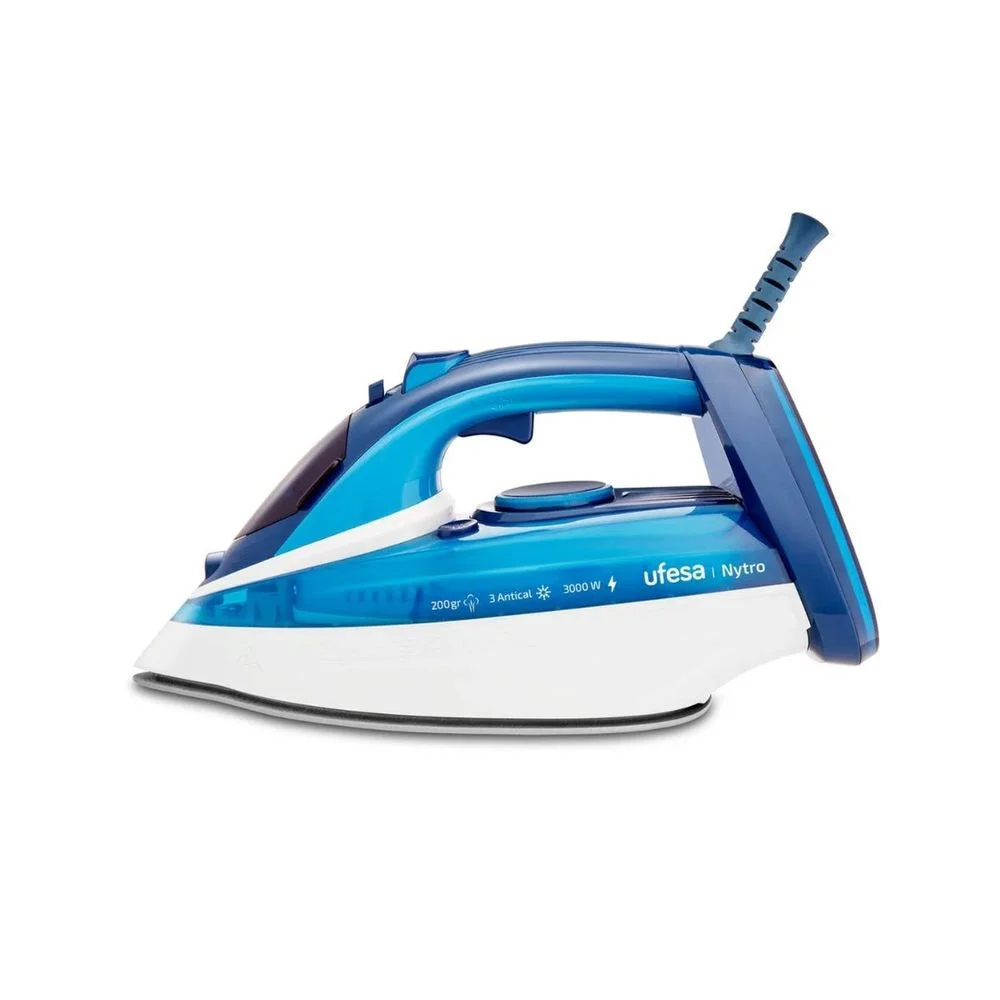 Plancha de vapor Ufesa Nytro 3000W 400ml azul/blanco