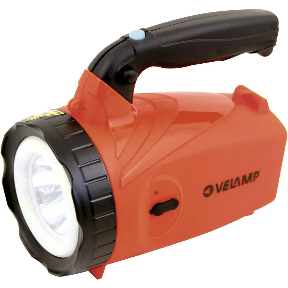 [IR558] VELAMP Linterna de mano LED recargable Velamp 5W Crown 350 Lm IR558