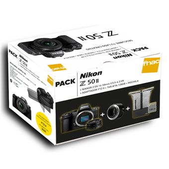 CAMARA NIKON Z50II+16-50+MOC+FTZ+SD+CH PFN