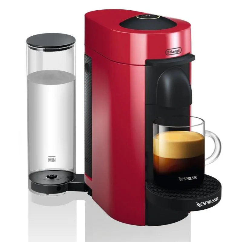 Cafetera Vertuo Plus Delonghi Roja