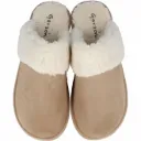Garzón - Zapatillas de Casa Lisa Pelito Taupe