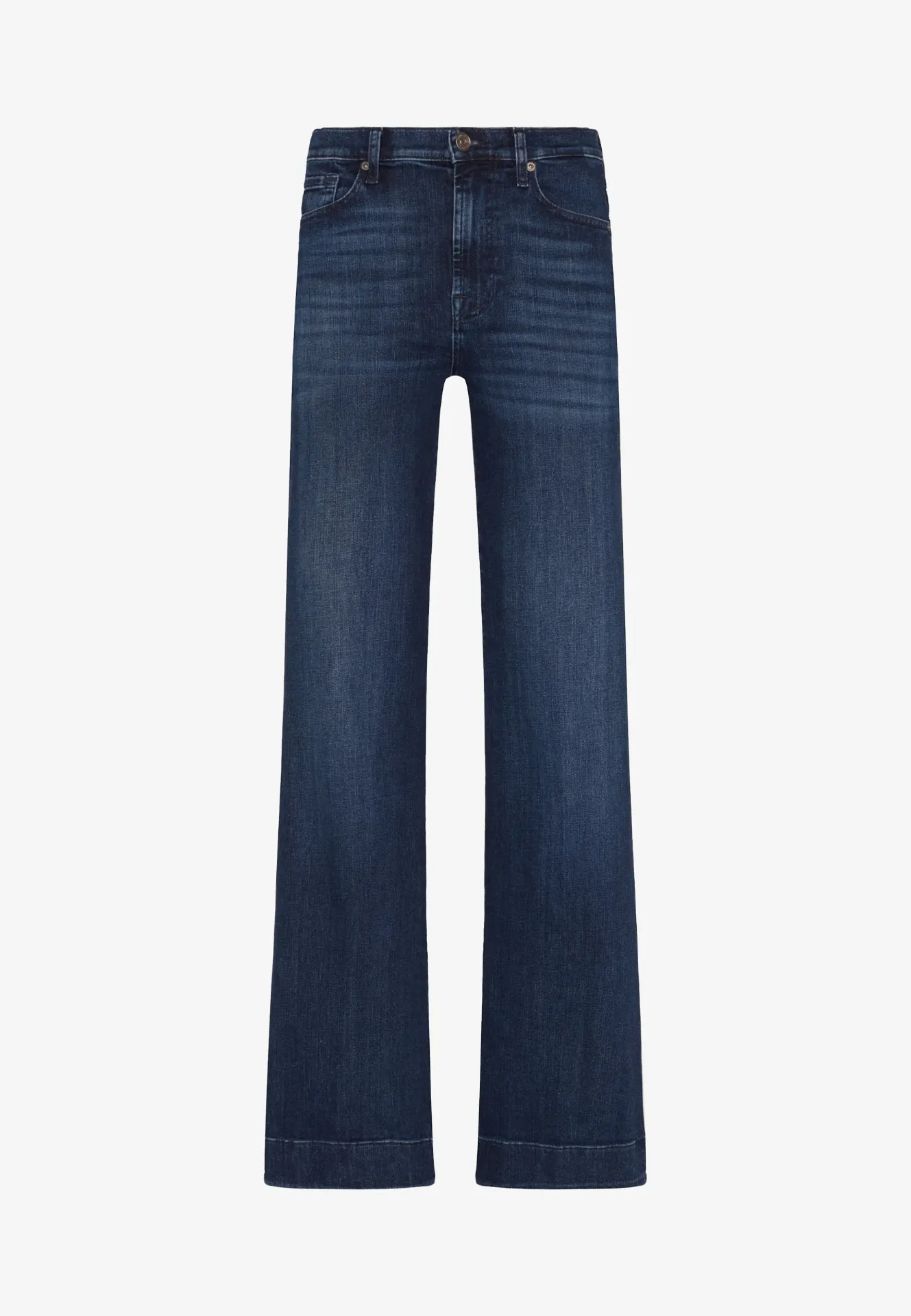 7 For All Mankind Moder Dojo - Vaqueros a campana - Dark Blue