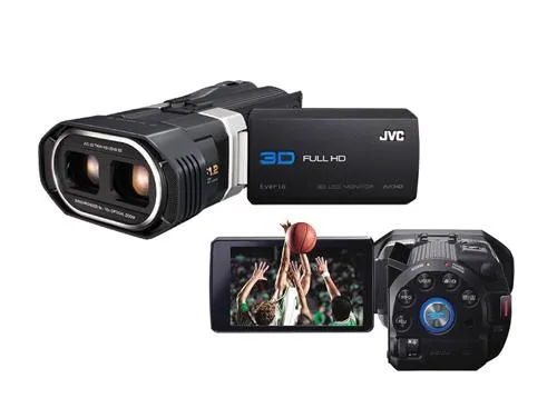 VIDEOCAM JVC GS-TD1-BEU 3D FULL HD F.1.2        