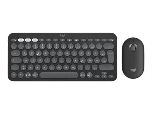 Logitech Pebble 2 Combo - Teclado y ratón inalámbricos en grafito