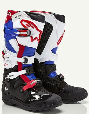 Botas Alpinestars Tech 7 Enduro Drystar Honda, Impermeables Talla- 45.5