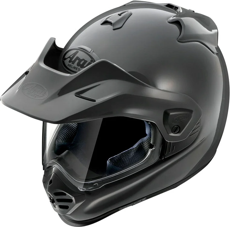 Casco Arai Tour-X5 de Motocross de Aventura, Gris, Talla M 