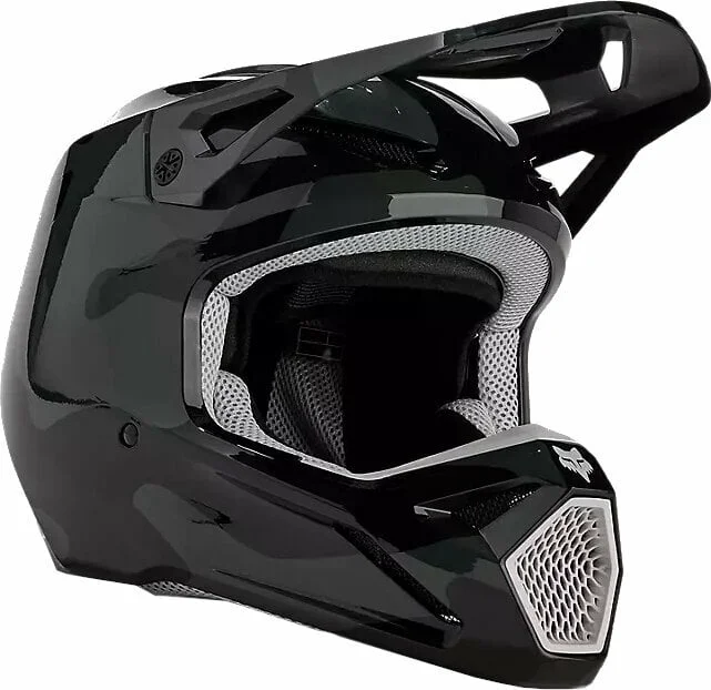 CASCO FOX V1 Bnkr MIPS Motocross 2023, Negro, Talla XL