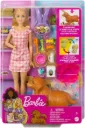 Barbie Muñeca Rubia Perritos Recién Nacidos
