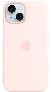 Apple iPhone 15 Plus Fundas de Silicone con MagSafe - Rosa Claro (SIN CAJA)