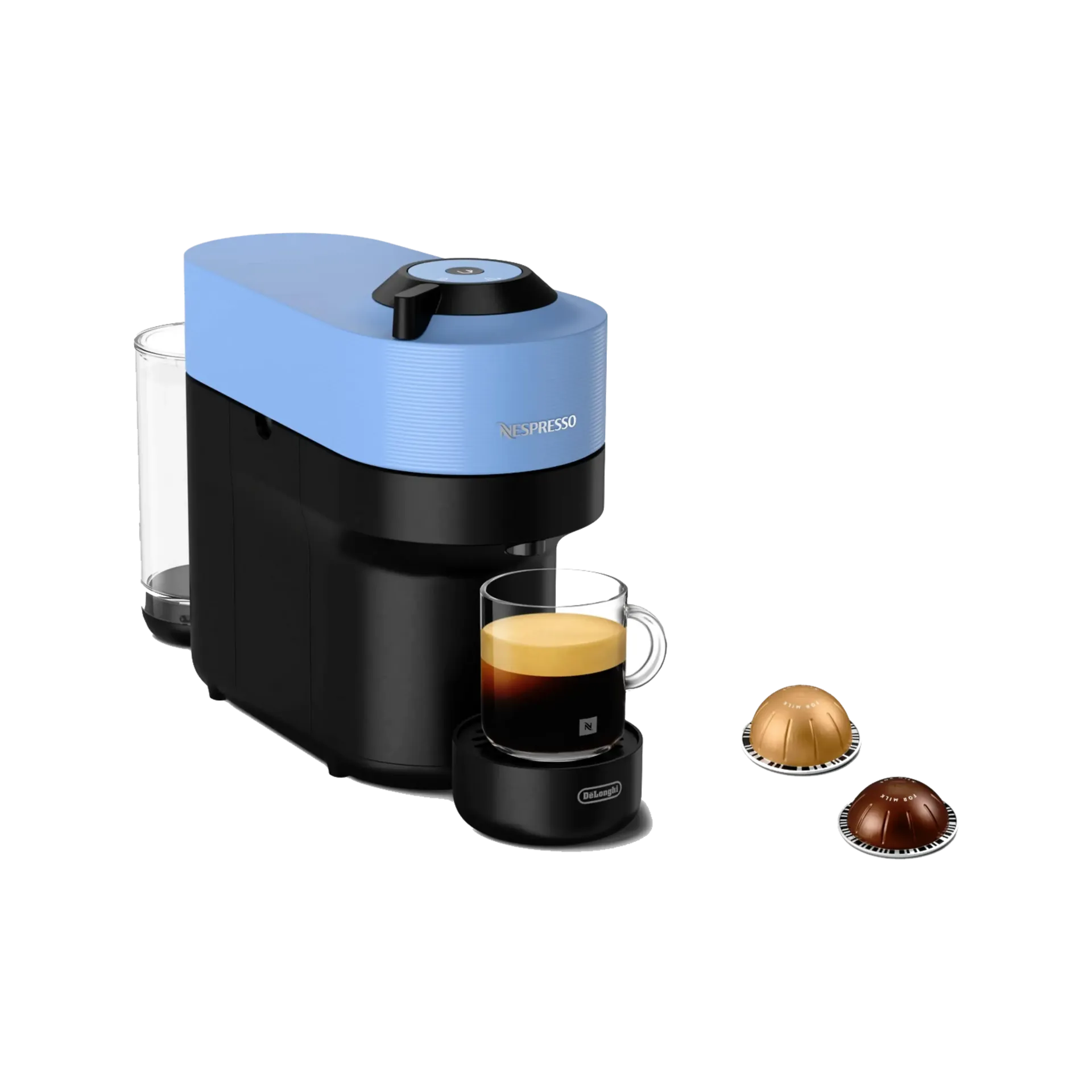 CAFETERA VERTUO POP DELONGHI AZUL